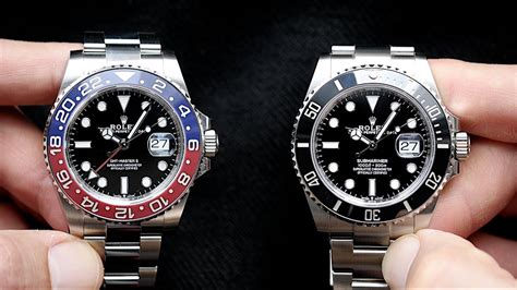 rolex submarine ner vs gmt size|rolex sub pepsi.